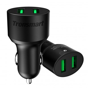Tronsmart CC2TF 36W Dual Ports Quick Charge 3.0 Car Charger